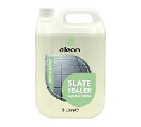 GLEAN Slate Sealer | Premium Grade Water Based Impregnating Sealer | Invisible & Breathable Barrier | Protects Against Penetration By Water, Oil, Dirt, Limescale & Grease | Natural Finish | 5 Litre