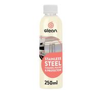 GLEAN Stainless Steel Cleaner Cream and Polish | 250ml | For Appliances, Doors & Panels | Eco-Friendly Formula | Grease Removal And Protective Shine | Ultimate Appliance Cleaner | Kitchen & Bathroom