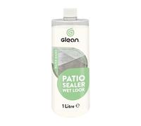 GLEAN Wet Look Patio Sealer | 1L | Natural Colour Enhancing Clear Sealant for Paving, Patios, Blocks, Indian stone | Impregnating Sealer | Breathable, Water-Based Formula | Interior & Outdoor