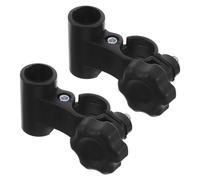 GLEAVI 1 Pair Wheelchair Table Bracket - Wheelchair Table Board Fixing Accessories - Plastic Desk Dinner Tray Fastener Support for Seniors Adults Meal Times