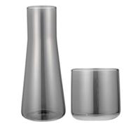 GLEAVI 1 Set Cold Water Jug Set Thickened Glass Beverage Kettle for Parties Bbqs Home Use Food Safe Water Container with Unique Design for Juice Milk More