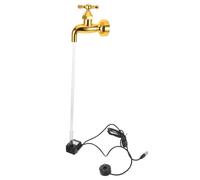 GLEAVI 1 Set Floating Tap Waterfall Ornament: Invisible Decorative Spout Fountain for Garden Pond Pool Decoration - without Lamp,