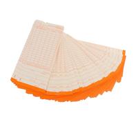 GLEAVI 100 Double-Sided Time Attendance Cards for Office and Factory Clocking Machine Useful English Time Cards for Employee Attendance Recording