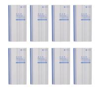 GLEAVI 100pcs Disposable Vomit Bags Leakproof Laminate Paper Material Motion Sickness Barf Bags for Travel by Air Car Train and Cruise Portable Emesis for Nausea and Sickness