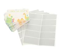 GLEAVI 100pcs DIY Multi-function Scratch off Cards with Protective Film, Dinosaur World Classroom Reward Prize Tickets for Students, School Scratch Reveal Stationery