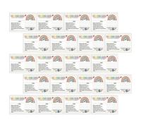 GLEAVI 100pcs Rainbow Teacher Incentive Postcards for Classroom and Home, Good Behavior Reward Cards for Preschool, Kindergarten, Elementary Students, Motivational Teacher Thank You Notes