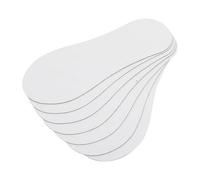 GLEAVI 100pcs White Paper Sock Organizing Boards Low Cut Sock Liners Invisible Holder for Women Display and Storage Tool