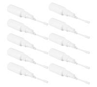 GLEAVI 10Pcs 30Ml Refillable Nasal Spray Bottles with Long Nozzle, Empty Mist Atomizer Sprayer for Travel and Personal Care, Swivel Head Round Spray Bottles