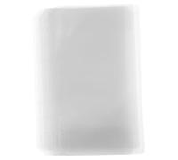 GLEAVI 10pcs Binder Pocket Bill Pouch A5 Loose Leaf Binder Envelope Pp White for Office and Meeting Document Organizing