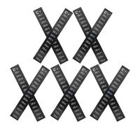 GLEAVI 10Pcs Color Changing LCD Water Temperature Indicator Strip Aquarium Thermometer Stickers with Quick Sensitivity Temperature Reading for Fermentation and Turtle Tank Use