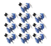 GLEAVI 10pcs Double Linear Potentiometer Knobs for Electronic Piano Volume and Tone Adjustment, 4 Pin Vertical Mount Shaft Rotary Control Knobs for Keyboard Instrument Repair and Daily