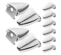 GLEAVI 10Pcs Metal Drum Claw Hooks Set for Bass Drum Snare and Triangle Clamps Sturdy Accessories for Professional Marching Percussion Use