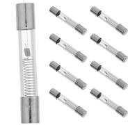 GLEAVI 10pcs Microwave Oven Fuse: Replacement 6x40mm Glass Fuse Tubes 0.85Amp/5KV High Voltage for Repair Work Kitchen Appliance Maintenance