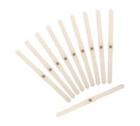 GLEAVI 10pcs Rc Plane Pin Type Plastic Hinge Parts for Remote Control Airplane Wings, Easy Installation and Enhanced Flight Performance, White Fabric Hinges Suitable for Enthusiasts
