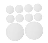 GLEAVI 10Pcs Round Cake Board Rounds Strong Lightweight Cardboard Dessert Base for Weddings Birthdays Holiday Events Fine Craftsmanship Optimized Design for Enhanced Cake Presentation