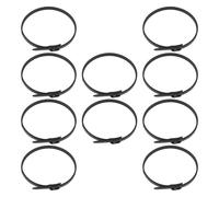 GLEAVI 10pcs Scuba Regulator Mouthpiece Cable Ties with Advanced UV Resistant Nylon Material, Universal Compatibility and Streamlined Low-drag Design, for Underwater Activities and Diving