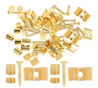 GLEAVI 10set Guitar String Trees Retainer Guides Press String Retainers Replacement Parts for Electric Guitar Stable Device Useful Accessory