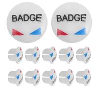 GLEAVI 120pcs Faucet Handle Button Covers Hot Cold Tap Indicator for Sink with Intuitive Indicator Guidance and Quick Installation, Round Plastic Caps in Red and Blue for Kitchen