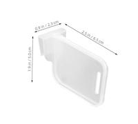 GLEAVI 12pcs Adjustable Refrigerator Side Door Dividers Fridge Organizer Partition Clips for Food Storage and Space Management Practical Multi Use Fridge Divider