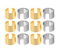 GLEAVI 12pcs Car Battery Post Terminal Shims - Terminal Converter Shim Caps Adaptor Anode Cathode Sleeves Adapter Spacer for Positive and Negative Connection
