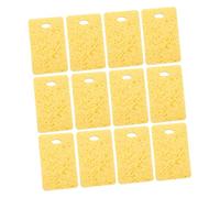 GLEAVI 12pcs Eco Biodegradable Sponges Kitchen Wok Dish Scrubber Reusable Multi-Function Cleaning Sponge for Cleaning Bowls and Dishes