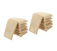 GLEAVI 12pcs Reusable Wok for Kitchen Cleaning Convenient Scrub for Daily Use Household Dish for Easy Washing