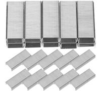 GLEAVI 15 Boxes of Multi-function Metal Refill Staples for Office and Household Staplers, Silver Precision Stapling with Full Strip Rows, Suitable for Presentations and Daily Use, 1000