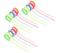 GLEAVI 15 Rolls Waterproof Fluorescent Highlighter Tape 0.8cm×6m Multi-color Page Marker Strips Portable Sticky Tabs for Reading and Annotation