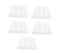 GLEAVI 15pcs Egg Storage Box Egg Holders Kitchen Pearl Wool Tray Wrapping Holder Storage Container Box