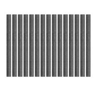GLEAVI 15pcs Graphite Experiment Rods Kit: Electrode Cylinder Sticks, Carbon Rods for Industrial & Lab Use - Graphite Melting Tools - Versatile Electrode Bar for Physics