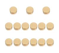 GLEAVI 15pcs Rotating Nail Charm Bearings Kit with Low Friction Micro Axle for Enhanced Rotation, Gold Metal Alloy DIY Nail Art Accessories for Manicure and Acrylic 3d Embellishments