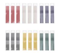 GLEAVI 18 Boxes Mechanical Carpenter Lead Refills 2.8mm Graphite Pencil Leads for Construction and Carpentry Projects, Wear Resistant and Compact Portable Design for Deep Hole Marking