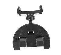 GLEAVI 1Pc CD Port Bracket Phone Holder for Car Rotating Cell Phone Stand Easy One Handed Compatible with GPS Devices Durable Black Design