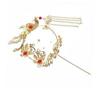 GLEAVI 1set Chinese Wedding Cake Toppers Elegant Phoenix Picks for Romantic Celebrations Party Supplies for Weddings and Special Occasions 2pcs