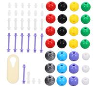 GLEAVI 1set Molecular Model Kit for Chemistry Education Spheres Chemical Bonds Building for Students and Teachers Science Teaching Tool for Molecular Structure Understanding