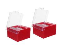 GLEAVI 2 Sets Fire Alarm Button for Emergency Exit with Manual Activation, Red Plastic Construction, Withstands Harsh Environments, for Commercial Emergency Alarm Systems and Public
