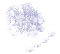 GLEAVI 200pcs Heavy Duty Glass Suction Cups with Strong No Drill Adhesion Reusable Suction Pads for Tables Windows Kitchen Utensils Bathroom Essentials Home and Office Organization