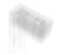 GLEAVI 20pcs Adhesive Hanging Hooks for Wall, Strong Sticky Utility Hook Stickers 14x6cm, Nail-Free Hanger Stickers for Kitchen Towel, Bathroom Rack, Home Organization