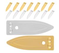 GLEAVI 20pcs Copper Zinc Strips for Fruit Battery Experiments Science Project Kit Zinc and Copper Plates for Student Power Generation and Electroplating Use