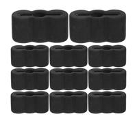 GLEAVI 20pcs Drawer Slide Stopper Set with Rubber End Caps, Anti-Pull Out Clips and Buffer Pads for Cabinet, Dresser and Wardrobe Drawer Repair and Safety Limiters