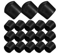 GLEAVI 20pcs Foosball Replacement End Caps Plastic Universal Fit Easy Installation Simple Elegant Design for Foosball Table