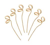 GLEAVI 20PCS Large Rattan Aroma Diffuser Sticks Wavy Design Natural Fragrance Accessories for Essential Oil Diffusion Home Office and Events