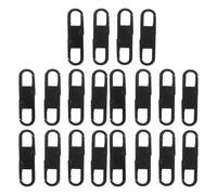 GLEAVI 20pcs Mini S Shaped Carabiner Clips with Double Sided Spring Clasps, Alloy Metal Keychain Hooks for Bags and Chains, Resistant to External Forces, for Backpackers and Fishing