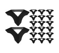 GLEAVI 20pcs Tripod Stand Tripod Holder Multiangle Display Stable Support Plastic Triangular 2.95x2.95x0.79in for Phone Tablet Organization on The Go Puzzle Cube Display