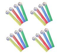 GLEAVI 20pcs Wooden Soccer Cartoon Rulers 18cm Straight Edge Small Study Rulers Learning Tools for Classroom Party Rewards Drawing and Measuring Random Color