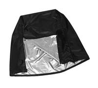 GLEAVI 210D Oxford Blackout Birdcage Cover, Waterproof Dustproof Bird Cage Shade for Medium Parrot, Conure, Macaw - Universal Indoor Dome Protector for Nighttime Privacy and Restful Sleep