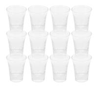 GLEAVI 24pcs Tiny Chalice Glass Communion Cups for Church Services Religious Rituals First Communion Reusable Mini Shot Glass for Holy Water and Ceremony