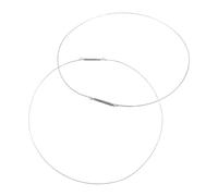GLEAVI 2pc Washing Machine Door Seal Wash Water Retaining Ring Washing Machine Cover Gate Latch Spring Replacement Washing Machine Washer Spring Latch Lock Silver Stainless Steel