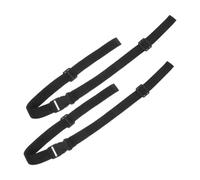 GLEAVI 2pcs Adjustable Replacement Backpack Strap Buckle Black Plastic Fixing Buckle Stable Lightweight Sturdy Outdoor Camping Accessory for Adults Teens