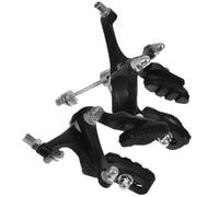 GLEAVI 2pcs Bike Brake Calipers Replacement with Angled Tip and Grooves | Aluminum Alloy Build, Black Finish, Rear Use, Handles Dirt, Mud and Water with Steady Stopping